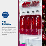 KIC KBF525/2GR Fridge/Freezer