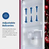 KIC KBF525/1ME Fridge/Freezer