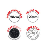 Bennett Read KBS502 20cm & 28cm Frying Pan Combo