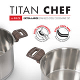 Bennett Read KSC365 Titan Chef XL Cookware