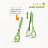 Fresh Choice KTEW136 9" Whisk Tongs