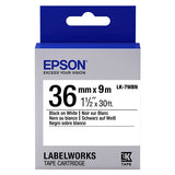 Epson LC-7WBN9 Tape Cartridge 36mm x 9m -Black on White