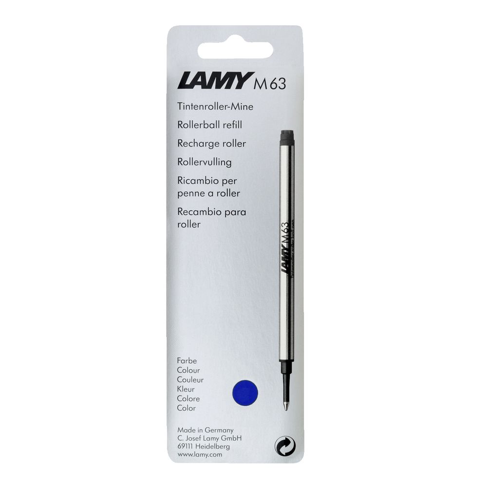 Lamy M63 Medium RollerBall Refill - Blue