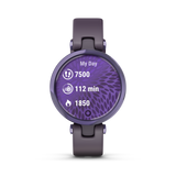 Garmin Lily® - Sport Edition, Midnight Orchid Bezel with Deep Orchid Case and Silicone Band