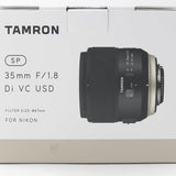 Tamron SP 35mm F/1.8 Di VC USD (Nikon F)