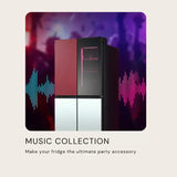 LG GR-A24FDMMB MoodUP™ Multi-Door Fridge Freezer