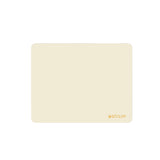 Astrum MP180GW Mouse Pad with Rubber Base & Stitched Edges - Cream