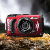 Olympus Tough TG-7 Digital Camera (Red)