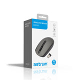 Astrum MW220 4B 2.4Ghz Wireless Mouse – Grey