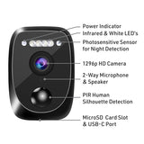 Magneto Bullet WIFI Solar Security Camera - DK330