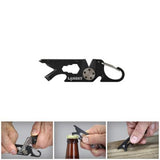 Lansky Roadie Sharpener w/Carabiner 8-in-1 Key Tool - NL-ROAD1