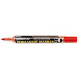 Pentel Maxiflo NLF50-B Permanent Marker - Red