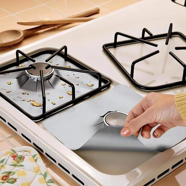 Range Ceiling Protector NoStick Heavy Duty Gas Range Protectors 4pk - 92155 – New World