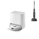 Roborock Qrevo 2 Pro Smart Self-Cleaning Robot Vacuum – Qrevo 2 Pro – White + Roborock F25 Gen2 Advanced Upright Wet & Dry Vacuum Cleaner - Black