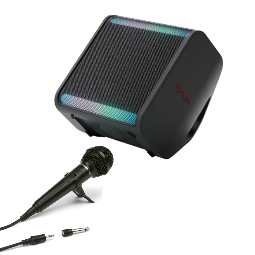 LG XBOOM Stage301 Bluetooth Speaker + Free Samson R10S Dynamic Microph ...