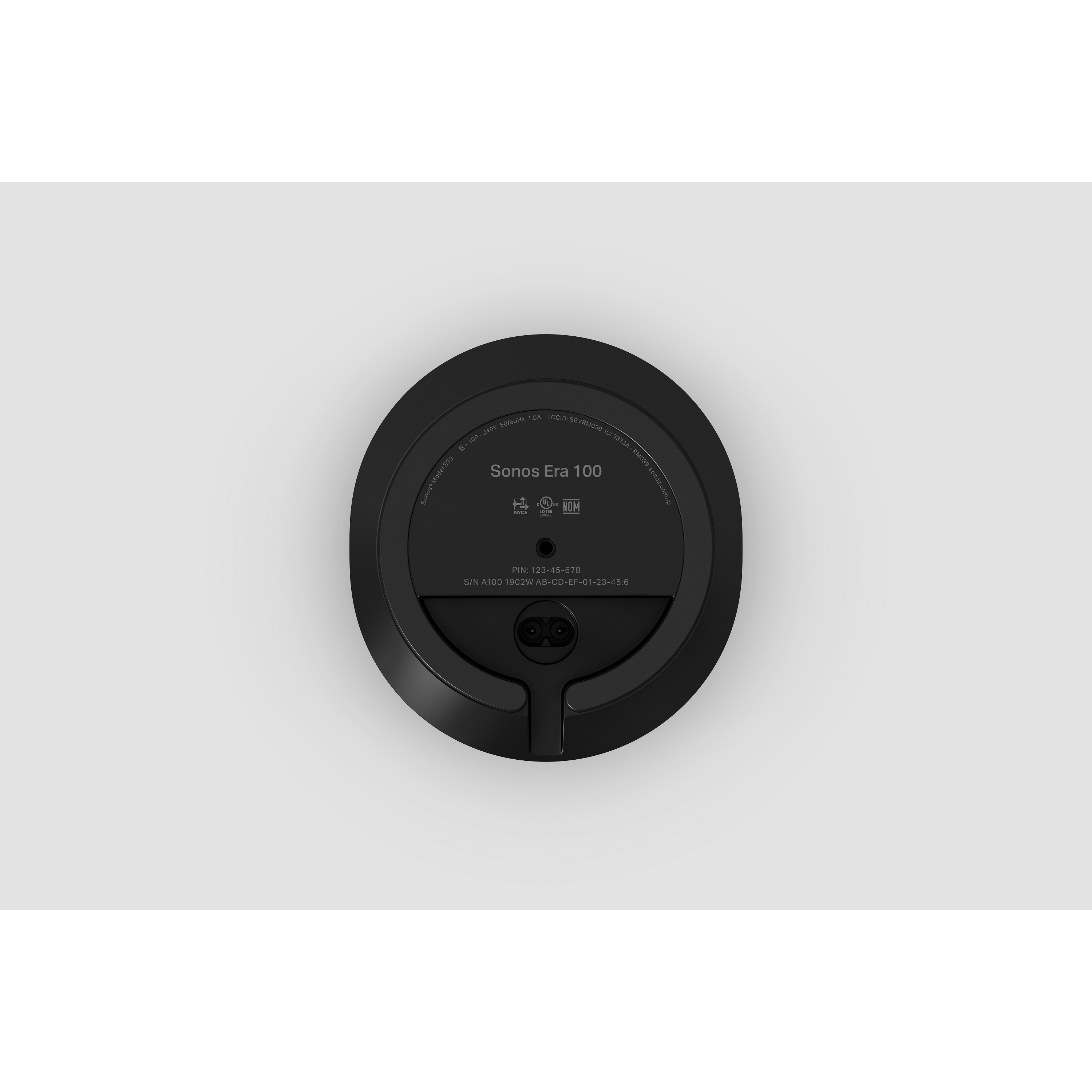 Sonos (S39) Era 100 Bluetooth Smart WIFI Speaker - Black