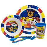 Paw Patrol 5 Piece Microwaveable Set