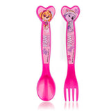 Paw Patrol 2pc Cutlery Set - Pink