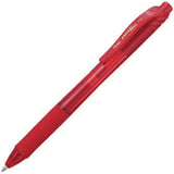 Pentel BL107 0.7 Energel X Retractable Gel Roller Pen - Red