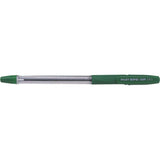 Pilot BPS Grip Ballpoint Pen Fine - Green Ink