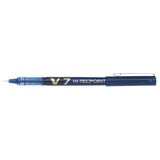 Pilot V7 Hi-Tecpoint Liquid Ink Rollerball FINE Tip - Blue Ink