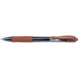 Pilot G2 Retractable Gel Ink Pen Fine 0.7mm - Caramel