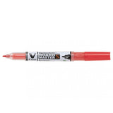 Pilot V Board Master Slim Ultra Fine Whiteboard Marker - Red