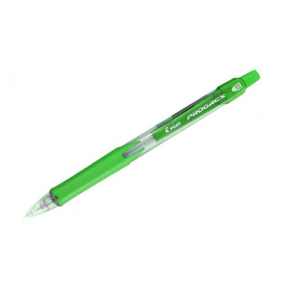 Pilot Progrex Matite Meccaniche 0,7 Mm – Confezione Da 10, Corpo In Plastica Riciclata, Gommino Incluso, Begreen