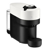 Nespresso Vertuo Pop Coffee Machine + Aeroccino Milk Frother - White