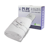 Pure Pleasure PPCFQ Fitted Queen Coral Fleece Electric Blanket