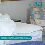 Pure Pleasure PPSHQ Fitted Queen Sherpa Electric Blanket