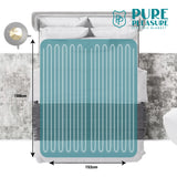 Pure Pleasure PPSHQ Fitted Queen Sherpa Electric Blanket