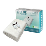 Pure Pleasure Fitted Extra Length Queen Sherpa Electric Blanket  - PPXLQ