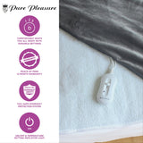 Pure Pleasure Fitted Extra Length Single Sherpa Electric Blanket - ZEPP91205SH