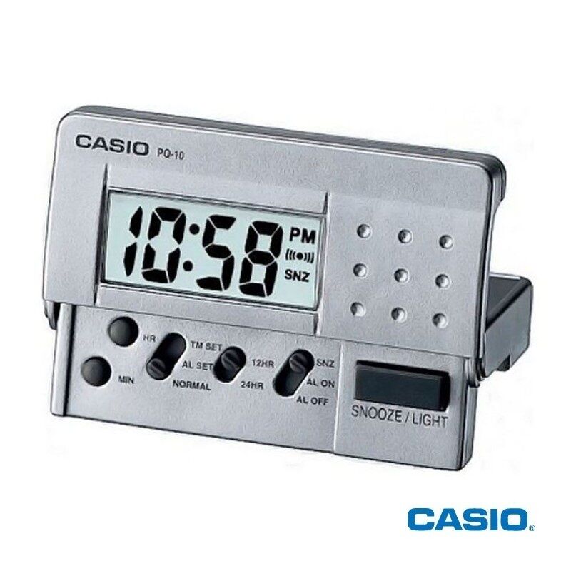 Orologio Sveglia Digitale CASIO DQ-747-8EF Grigio da Tavolo Orologio Sveglia Digitale CASIO DQ-747-8EF Grigio da Tavolo
