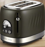 Boden Stark PSTS201C 2 Slice Toaster - Charcoal
