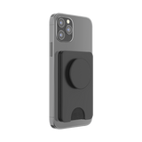 Popsockets - Black Magsafe Wallet+