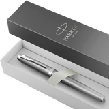 Parker IM Ritual Rollerball Pen Grey Chrome Trim - NS2203897