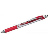 Pentel BL77B Energel 0.7mm Retractable Gel Rollerbal Pen - Red