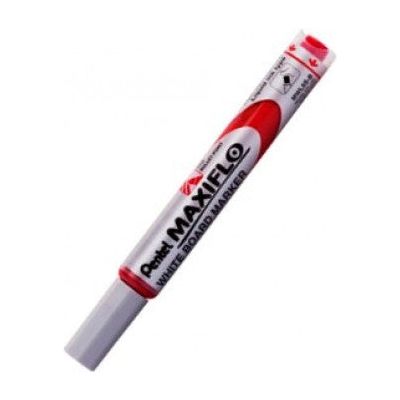 Pentel Maxiflo MWL5S-F White Board Marker - Red