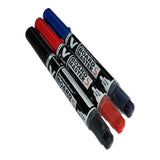 PILOT V Board Master Slim Extra Fine Whiteboard Markers - Wallet 3