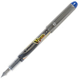 Pilot V Pen Disposable Medium Fountain Pen - Blue