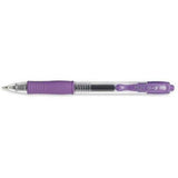 Pilot G2 Retractable Gel Ink Pen Fine 0.5mm - Violet