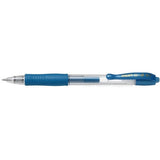 Pilot G2 Retractable Gel Ink Pen Fine 0.7mm - Metallic Blue