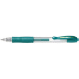 Pilot G2 Retractable Gel Ink Pen Fine 0.7mm - Metallic Green