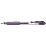 Pilot G2 Retractable Gel Ink Pen Fine 0.7mm - Metallic Violet