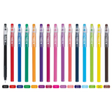 Pilot Frixion Ball Pen Sticks – Wallet of 15 Assorted Colours