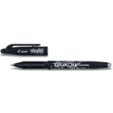 Pilot Frixion 0.7mm Erasable Rollerball Pen - Black