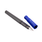 Pilot Kakuno Fountain Pen Family Series Medium Blue/Gray - FPKA1SR-LM-BG
