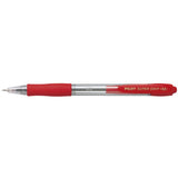 Pilot Super Grip Ballpoint Pen Medium - Red